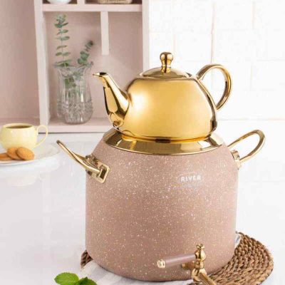 کتری و قوری تفلون گرانیت نسکافه ای